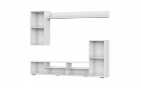 Мебель для гостиной МГС 4 (Белый/Цемент светлый) в Тевризе - tevriz.katalogmebeli.com | фото 5