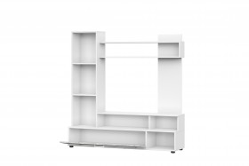Мебель для гостиной "МГС 9" Белый / Цемент светлый в Тевризе - tevriz.katalogmebeli.com | фото 3