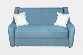 Мини-диван "Криспи" с 2-мя подушками в Тевризе - tevriz.katalogmebeli.com | фото