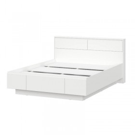 Модульная система "Одри" Кровать двойная (1,6х2,0) серия 3 Белый в Тевризе - tevriz.katalogmebeli.com | фото