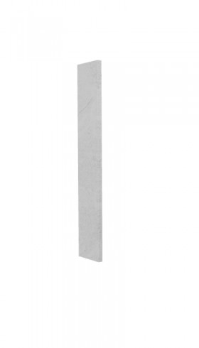 Панель торцевая (для шкафа верхнего торцевого) ПТ 400 Лофт (Штукатурка белая) в Тевризе - tevriz.katalogmebeli.com | фото