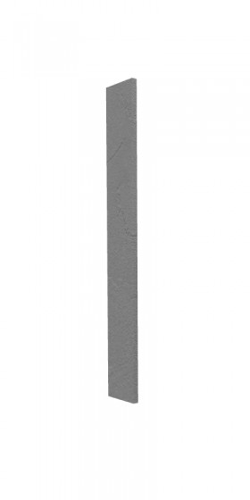 Панель торцевая (для шкафа верхнего торцевого высокого) ВПТ 400 Лофт (Штукатурка серая) в Тевризе - tevriz.katalogmebeli.com | фото