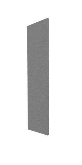 Панель торцевая (для шкафа верхнего высокого) ВП Лофт (Штукатурка серая) в Тевризе - tevriz.katalogmebeli.com | фото