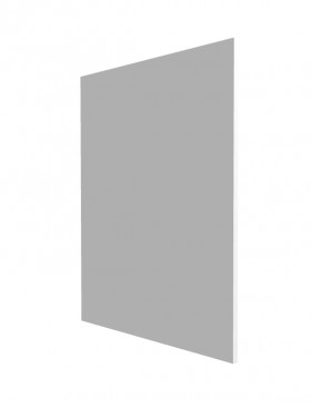 Панель торцевая С Ройс (для шкафов нижних) Белый софт в Тевризе - tevriz.katalogmebeli.com | фото