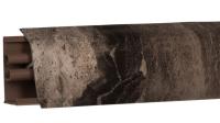 Плинтус LB-38, L=3000мм, мрамор бергамо темный в Тевризе - tevriz.katalogmebeli.com | фото