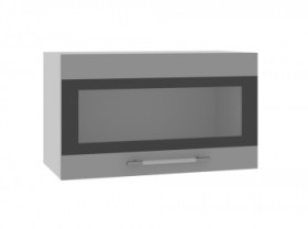 Ройс ГПГСФ 600 Шкаф верхний горизонтальный (Графит софт/корпус Серый) в Тевризе - tevriz.katalogmebeli.com | фото