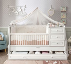 ROMANTIC BABY Детская кровать-трансформер 20.21.1015.00 в Тевризе - tevriz.katalogmebeli.com | фото 3