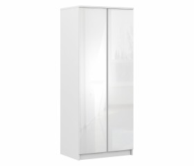 Медея СБ-2309 Шкаф 2 дверный Белый/Белый глянец в Тевризе - tevriz.katalogmebeli.com | фото