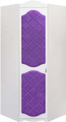 Шкаф угловой Иллюзия 32 Фиолетовый в Тевризе - tevriz.katalogmebeli.com | фото