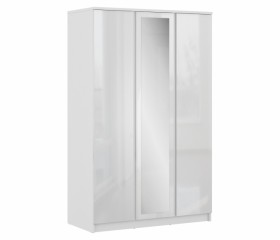 Шкаф 3-х дверный СБ-2493 Медея (Белый/Белый глянец) в Тевризе - tevriz.katalogmebeli.com | фото