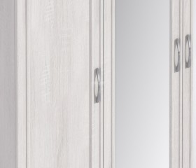 Шкаф 4-х дверный СБ-2389 Флоренция (Дуб Сонома Белый) в Тевризе - tevriz.katalogmebeli.com | фото 2