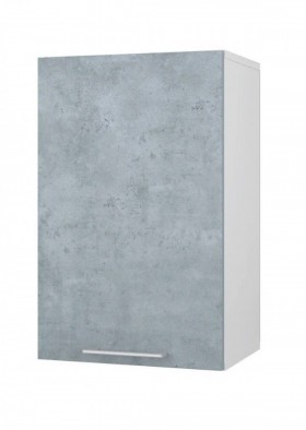 Шкаф 40 с фасадом Лофт (Камень Оленна/Белый) в Тевризе - tevriz.katalogmebeli.com | фото