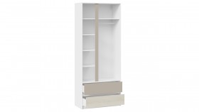 Шкаф для одежды комбинированный «Сканди» Дуб Гарден/Белый/Глиняный серый в Тевризе - tevriz.katalogmebeli.com | фото 5