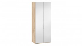 Шкаф для одежды с 2 зеркальными дверями «Эмбер» Яблоня Беллуно в Тевризе - tevriz.katalogmebeli.com | фото 1