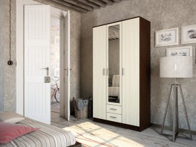 Шкаф-для одежды Трио в Тевризе - tevriz.katalogmebeli.com | фото