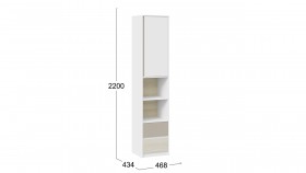 Шкаф комбинированный «Сканди» Дуб Гарден/Белый/Глиняный серый в Тевризе - tevriz.katalogmebeli.com | фото 4