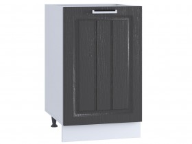 Шкаф нижний 450, ШН 450 (Клен серый/корпус белый) в Тевризе - tevriz.katalogmebeli.com | фото