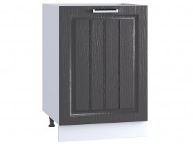 Шкаф нижний 500, ШН 500 (Клен серый/корпус белый) в Тевризе - tevriz.katalogmebeli.com | фото