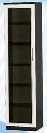 Шкаф средний со стеклодверью ДЛЯ ГОСТИНОЙ ШСС-450 Венге/Дуб выбеленный в Тевризе - tevriz.katalogmebeli.com | фото