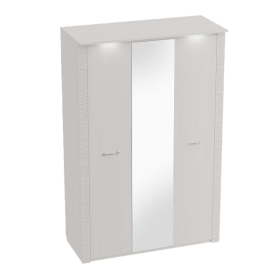 Шкаф трехдверный Элана Бодега белая в Тевризе - tevriz.katalogmebeli.com | фото 1