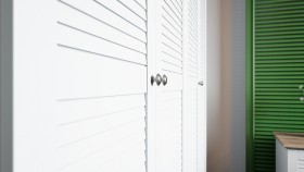 Шкаф угловой с 1-ой дверью правый «Ривьера» (Белый) в Тевризе - tevriz.katalogmebeli.com | фото 10