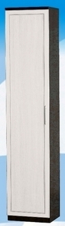 Шкаф высокий ДЛЯ ГОСТИНОЙ ШВ-450 Венге/Дуб выбеленный в Тевризе - tevriz.katalogmebeli.com | фото 2