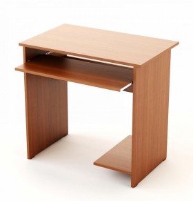 Компьютерный стол Малый упрощённый (Беленый дуб) в Тевризе - tevriz.katalogmebeli.com | фото 2