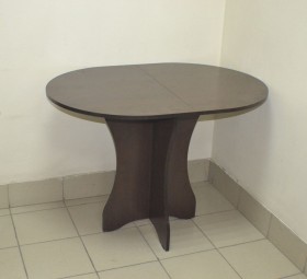 Стол кухонный Компакт (Венге темный) в Тевризе - tevriz.katalogmebeli.com | фото 2