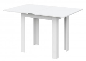 Стол обеденный "СО 3" раскладной Белый в Тевризе - tevriz.katalogmebeli.com | фото 2