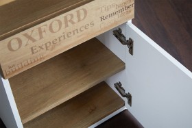 Стол с ящиками «Оксфорд» (Ривьера/Белый с рисунком) в Тевризе - tevriz.katalogmebeli.com | фото 10