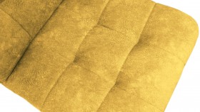 Стул «Аспен» К1С Белый/Микровелюр Wellmart Yellow в Тевризе - tevriz.katalogmebeli.com | фото 3