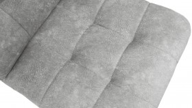Стул «Аспен» К1С Черный муар/Микровелюр Wellmart Silver в Тевризе - tevriz.katalogmebeli.com | фото 3