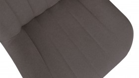 Стул «Марвел» К1С Исп. 2 Черный муар/Микровелюр Jercy Stone в Тевризе - tevriz.katalogmebeli.com | фото 3