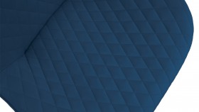 Стул «Оливер» К1С Черный муар/Велюр Confetti Blue в Тевризе - tevriz.katalogmebeli.com | фото 3