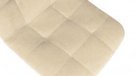 Стул «Райс» К1С Белый/Велюр Confetti Cream в Тевризе - tevriz.katalogmebeli.com | фото 3