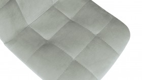 Стул «Райс» К1С Белый/Велюр Confetti Silver в Тевризе - tevriz.katalogmebeli.com | фото 3
