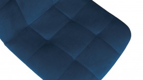 Стул «Райс» К3 Белый/Велюр Confetti Blue в Тевризе - tevriz.katalogmebeli.com | фото 3