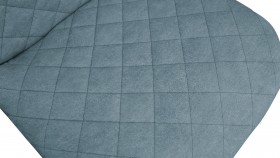Стул «Ричи» К1С Черный муар/Микровелюр Duna Dustry Blue в Тевризе - tevriz.katalogmebeli.com | фото 3