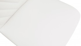 Стул «Шерри» К1С Черный муар/Кож зам Polo White в Тевризе - tevriz.katalogmebeli.com | фото 3