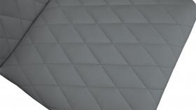 Стул «Стенли» К1С Черный муар/Кожзам Polo Graphite в Тевризе - tevriz.katalogmebeli.com | фото 3