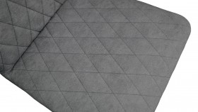 Стул «Стенли» К1С Черный муар/Микровелюр Duna Steel в Тевризе - tevriz.katalogmebeli.com | фото 3