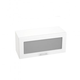 Валерия-М шкаф ШВГС-800 (белый глянец/корпус белый) в Тевризе - tevriz.katalogmebeli.com | фото