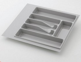 Вкладыш для кухонных принадлежностей, белый, Volpato 300 мм в Тевризе - tevriz.katalogmebeli.com | фото