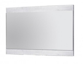 Зеркало навесное 33.13 "Лючия"/(бетон пайн белый) в Тевризе - tevriz.katalogmebeli.com | фото 1